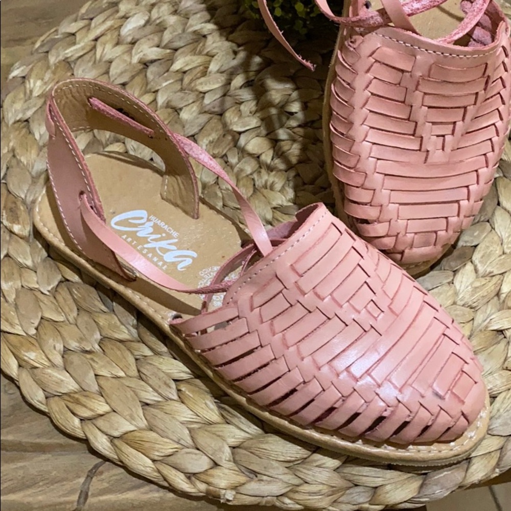 Handmade in Mexico huaraches size 7 - Picture 3 of 4